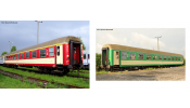 PIKO 28320 2er Set Personenwg. 1. Kl. + 2. Kl. PKP IC VI