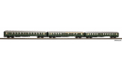 PIKO 28326 3er Set yl-Wg. Mit Steuerwagen DB III