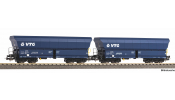 PIKO 28342 2er Set Schüttgutwagen Falns 176 VTG NL VI