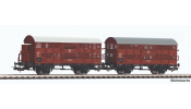 PIKO 28346 2er Set  Verschlagwg. PKP III