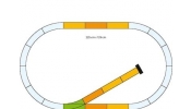 PIKO 35301 G-Track Siding Set
