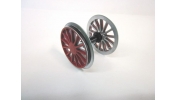 PIKO 36085 G-Wheel Set BR194 w traction tyre + bearing red