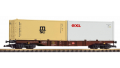 PIKO 37754 G-Containertragwg. 2 Container DB AG VI