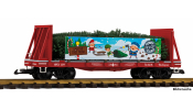 PIKO 38980 G-Niederbordwg. Santa s Tree Farm Transport