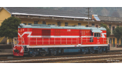 PIKO 52712 Dízelmozdony, DF7C Shanghai Railway + DSS PluX22