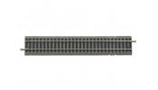 PIKO 55406 Ágyazatos sín, egyenes, G231, 231 mm (táp csatlakoztatási lehetőséggel)