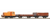 PIKO 59022 SmartControl light Start-Set DR TGK2 mit 2 Güterwagen A-Gleis mit Bettung IV PIKO 59022 SmartControl light Start-Set DR TGK2 mit 2 Güterwagen A-Gleis mit Bettung IV