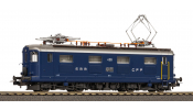 PIKO 96892 Ellok Re 4/4 I 409 blau SBB III + DSS PluX22