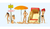PREISER 10107 A nudista strandon
