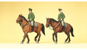PREISER 10390 Német lovasrendőrök