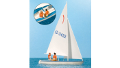 PREISER 10676 Segler (1). Segelboot Korsar
