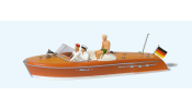 PREISER 10688 Motorboot Riva Ariston mit Be