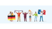 PREISER 10745 Fussballfans (1)