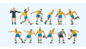 PREISER 10755 Fussballmanschaft Gelbe Triko