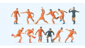 PREISER 10761 Fussballmannschaft.Orange Tri