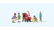 PREISER 10763 Weihnachtsmann im Sessel. Mut