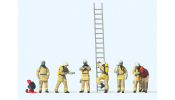PREISER 10774 Feuerwehrleute in moderner Ei