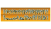 PREISER 16506 Német hegyivadász és utász katonák, Bundeswehr (festetlen) PREISER 16506 Német hegyivadász és utász katonák, Bundeswehr (festetlen)