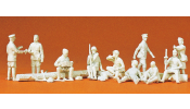 PREISER 16526 Szovjet gyalogság, pihenőben 1939-45, USSR (festetlen) PREISER 16526 Szovjet gyalogság, pihenőben 1939-45, USSR (festetlen)