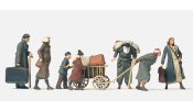 PREISER 16558 Háborús menekültek (festetlen)