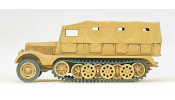 PREISER 16562 Német féllánctalpas teherautó (SdKfz.11), ponyvás, Wehrmacht (festetlen)