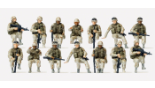 PREISER 16564 Amerikai ülő és sofőr katonák, modern US Army (festetlen) PREISER 16564 Amerikai ülő és sofőr katonák, modern US Army (festetlen)