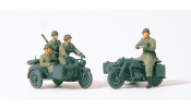 PREISER 16575 Német motorizált egység, Wehrmacht (1939-45) (festetlen) PREISER 16575 Német motorizált egység, Wehrmacht (1939-45) (festetlen)