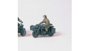 PREISER 16575 Német motorizált egység, Wehrmacht (1939-45) (festetlen)