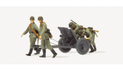 PREISER 16602 Német 37mm-es páncélelhárító ágyú PAK37 személyzettel, Wehrmacht (festetlen) PREISER 16602 Német 37mm-es páncélelhárító ágyú PAK37 személyzettel, Wehrmacht (festetlen)