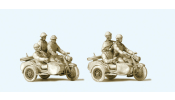 PREISER 16615 NDK Néphadsereg (NVA) motorkerékpárosok, Zündapp KS 750 (festetlen) PREISER 16615 NDK Néphadsereg (NVA) motorkerékpárosok, Zündapp KS 750 (festetlen)
