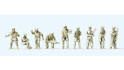 PREISER 16618 Afrika Korps (DAK) 88mm-es légvédelmi lövegkezelők (festetlen) PREISER 16618 Afrika Korps (DAK) 88mm-es légvédelmi lövegkezelők (festetlen)