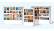 PREISER 17243 Bücher, Regale. Bausatz