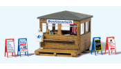PREISER 17314 Kiosk mit Bootsverleih. Bausa