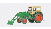 PREISER 17924 Deutz D6206 traktor hótolóval / Fritzmeier tetővel