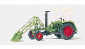 PREISER 17928 Deutz homlokrakodós traktor