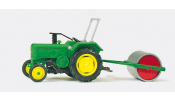 PREISER 17929 Traktor úthenger adapterrel