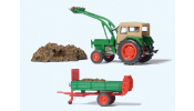 PREISER 17944 Ackerschlepper Deutz D 6206 m