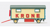 PREISER 21017 Pótkocsi, ablakokkal, Zirkus Krone
