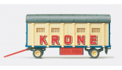 PREISER 21018 Ketreces pótkocsi, Zirkus Krone