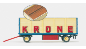 PREISER 21020 Nyitott pótkocsi, Zirkus Krone