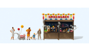 PREISER 24692  Kirmesbude   Spielwaren  . Fertigmodell 