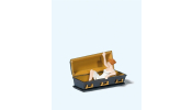 PREISER 29112 Weiblicher Vampir, Sargdeckel