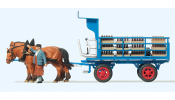 PREISER 30445 HO Brauereiwg. Landwehr Bier