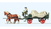 PREISER 30446 Lieferwagen, mit Plane