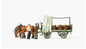 PREISER 30449 HO Rollwagen, mit Gemüseladung PREISER 30449 HO Rollwagen, mit Gemüseladung