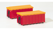 PREISER 31019 Container mit Pl