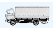 PREISER 31320 Lastkraftwagen. Mercedes-Benz