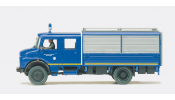 PREISER 37001 Mercedes-Benz LA 1113 B/42 teherautó, műhelykocsi, THW