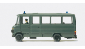 PREISER 37017 Mercedes-Benz L 508DG kisbusz, Bundesgrenzschutz (Kfz 40/1)