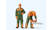 PREISER 44912 Moderne Waldarbeiter (1)